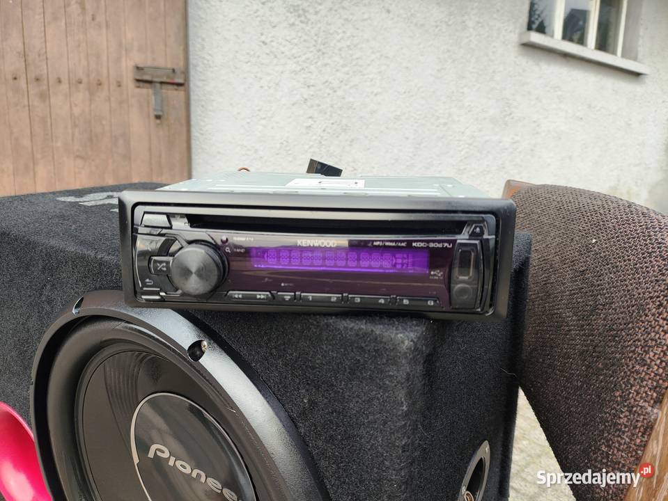 Radio samochodowe 1DIN kenwood kdc3057u zdejmowany panel Niegowonice sprzedam