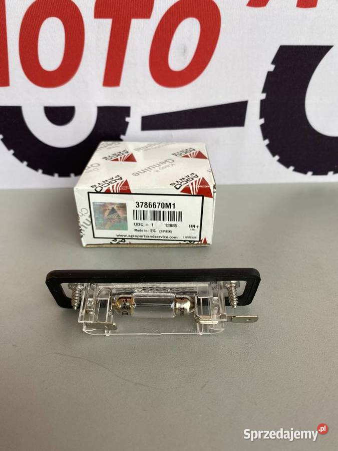 Oświetlenie tablicy rejestracyjnej Massey Białystok