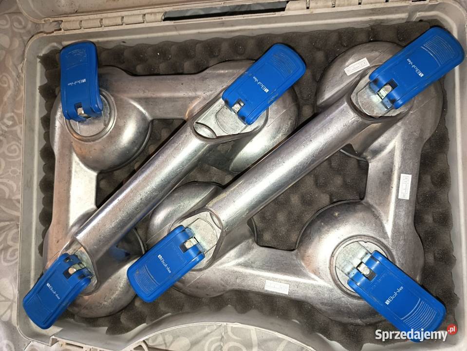 Komplet potrójnych przyssawek do noszenia