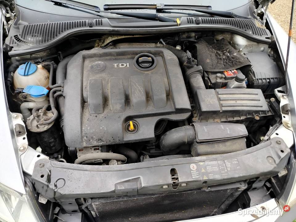 Skoda Octavia2 19 TDI uszkodzony