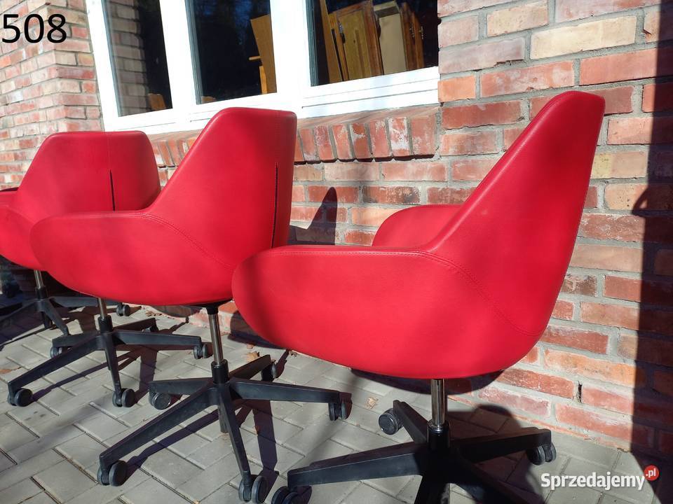 Fotele biurowe obrotowe PROFIM 4 sztuki 508 60cm Gawroniec sprzedam