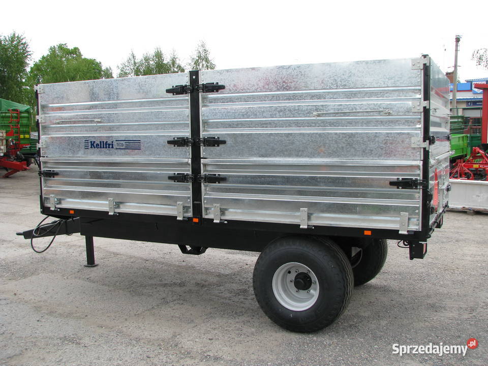 NOWA Przyczepa rolnicza 7 ton OCYNK 23TV702 Maszyny rolnicze