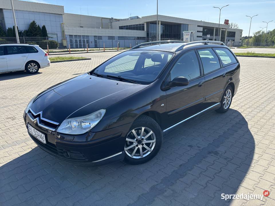 Citroen C5 fl kombi 20 benzyna 140 koni brązowy Aleksandrów Łódzki sprzedam