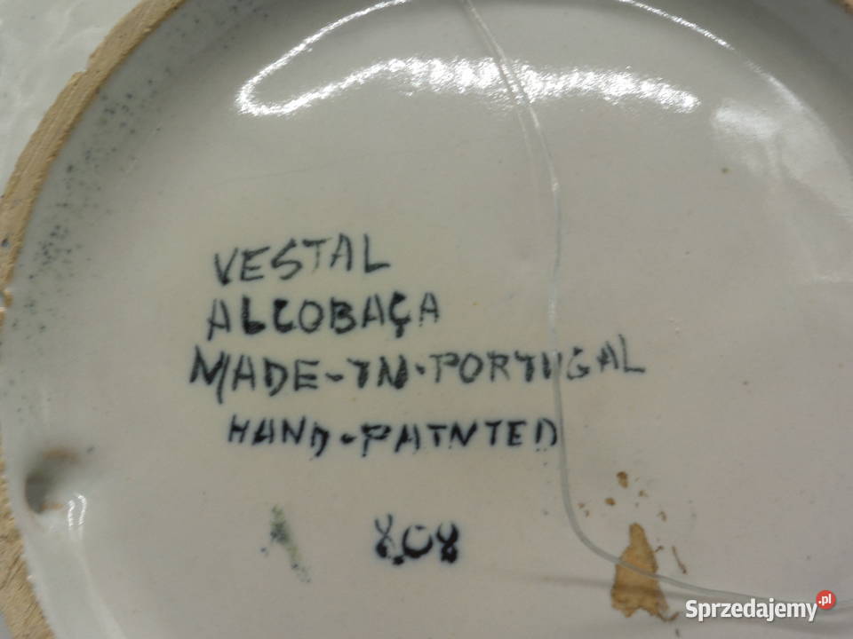 Alcobaca Portugalialata 50ręcznie malowany Raszków