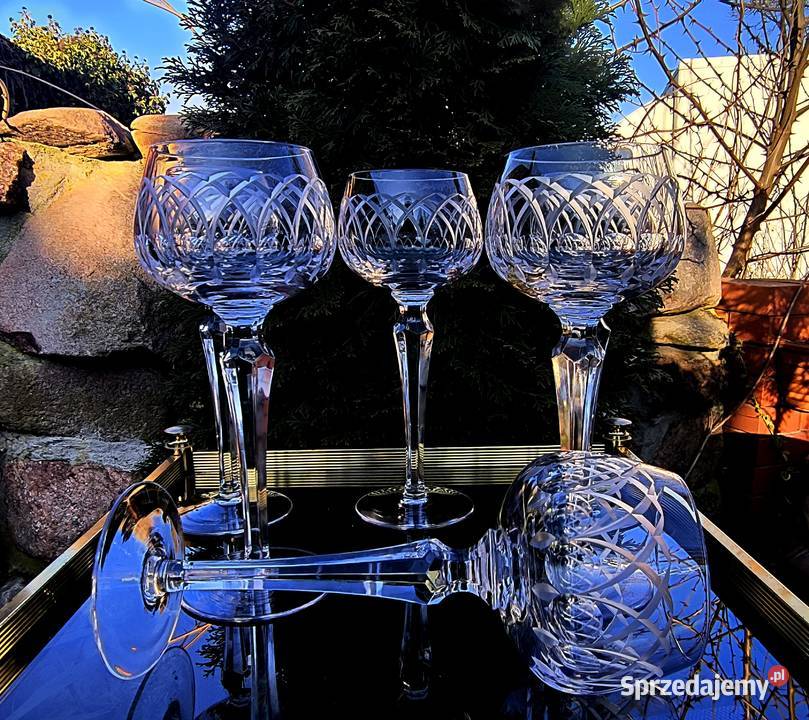 Kieliszki kryształowe 6 grawer Klenica