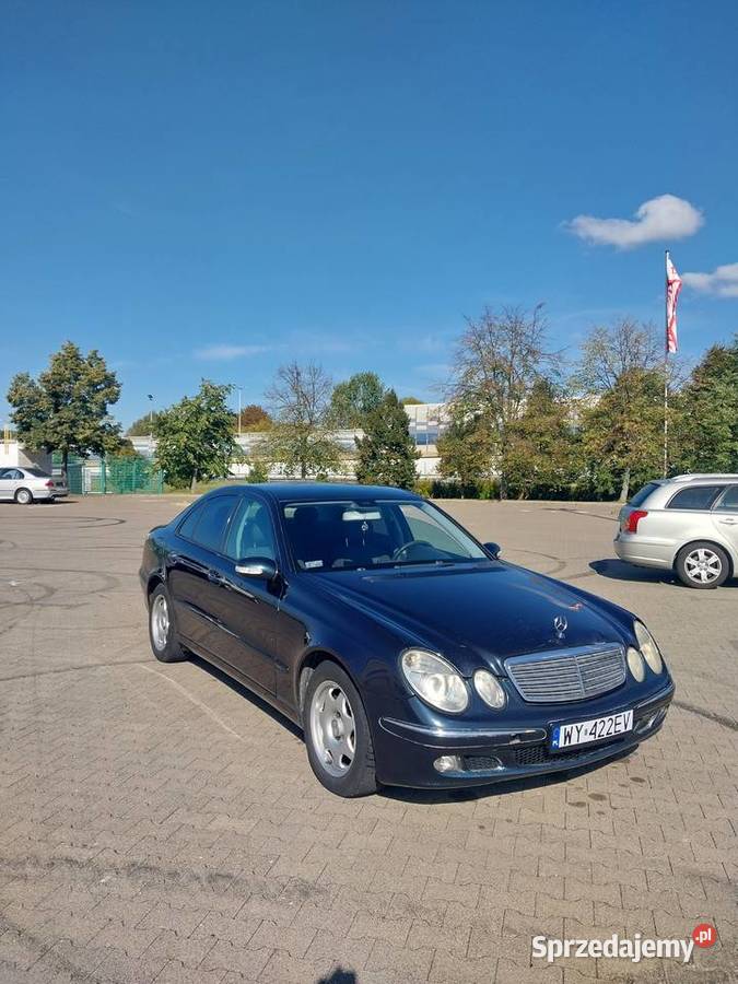 MercedesBenz w211 22 CDI IDEALNYM STANIE Samochody osobowe mazowieckie Warszawa
