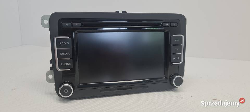 VW RCD510 Passat B7 Golf VI Radio 6CD Mp3 Aux SD Fabryczne Jarocin