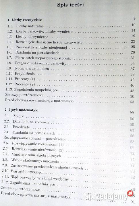 Matematyka 1 Zakres Podstawowy W Babiański L lubelskie Chełm