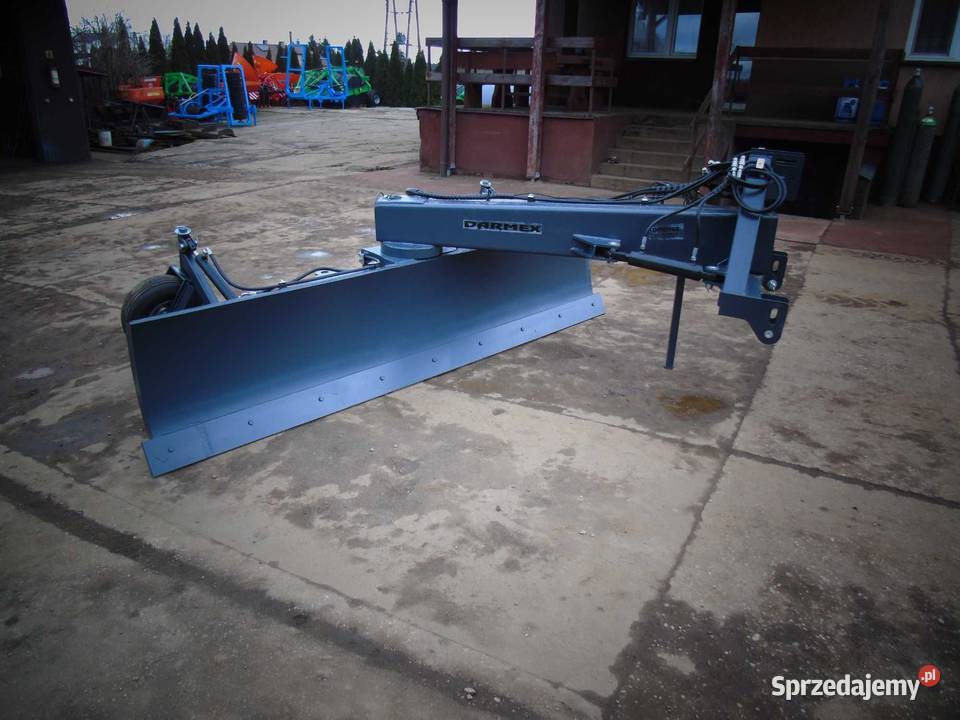 DARMEX Pług równiarka do śniegu ziemi niwelator nieuszkodzony Barszcze
