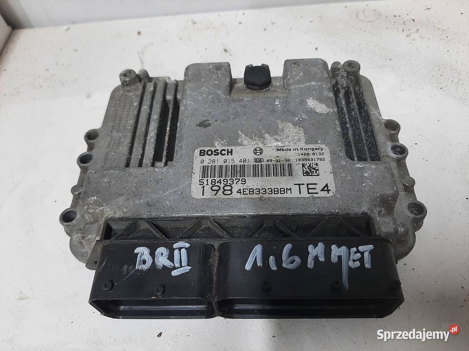 FIAT BRAVO II KOMPUTER STEROWNIK 0281015401 Ksawerów