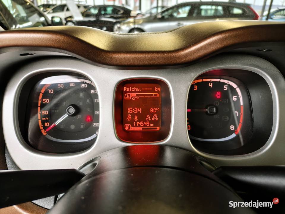 Fiat Panda Wersja Cross Napęd 4x4 2015r elektryczne szyby Panda