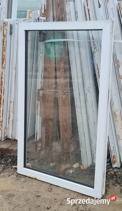 OKNA KacprzaK Witryna 77x125 FIX Używany PCV Lublin