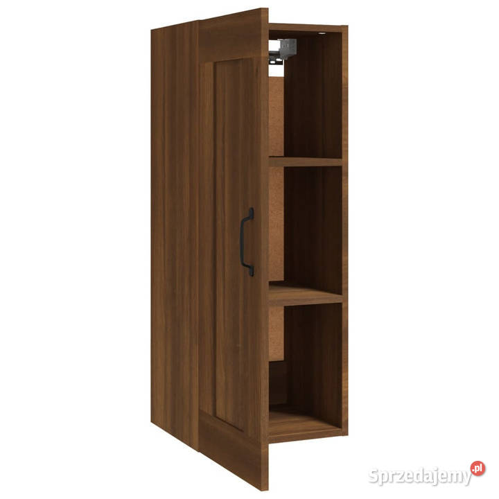Szafka wisząca brązowy dąb 35x34x90 WM817455 Warszawa