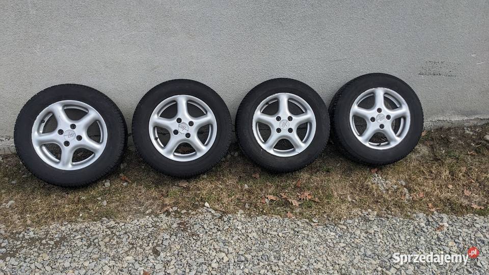 Koła Alufelgi Opony 14 4x100 letnie KPL Jabłonka