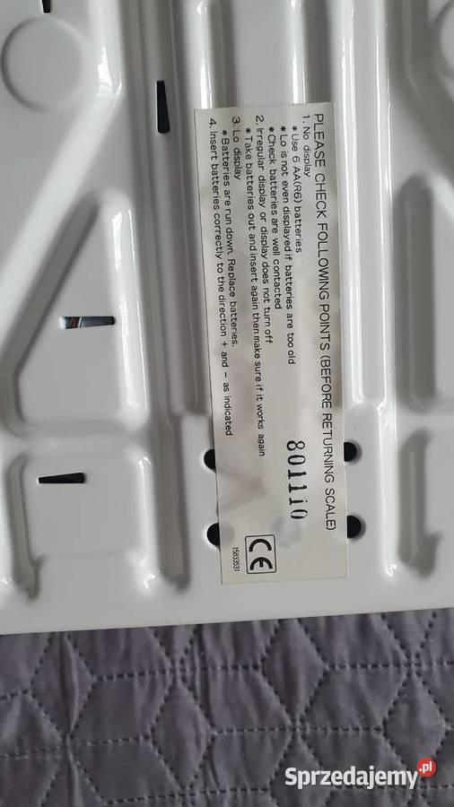 Waga niemowlęca na baterie Tanita 1583 mazowieckie Warszawa