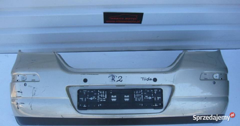 ZDERZAK TYŁ TYLNY NISSAN TIIDA HB 0712 Nowy Tomyśl