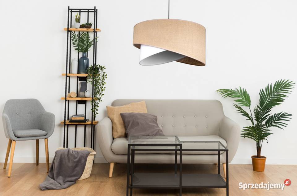 LAMPA WISZĄCA SUFITOWA ŻYRANDOL Jutowa BOHO Choroszcz