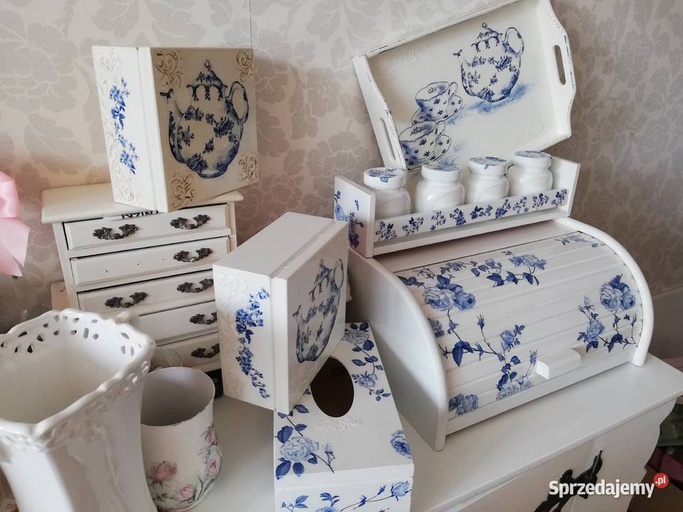 Chlebak niebieskie róże sprzedam