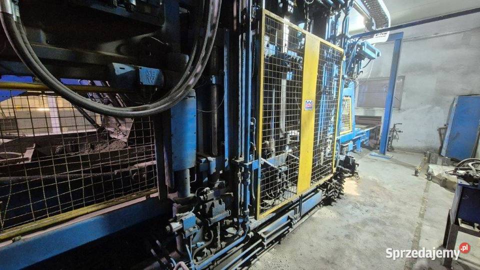 WIBROPRASA OMAG KOMPLETNY OBIEG SYSTEM REGAŁOWY