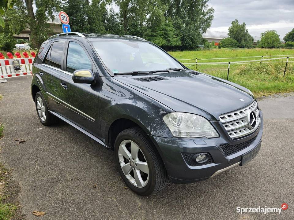 Zadbany i bogato wyposażony Mercedes ML 350 W164 szyberdach dolnośląskie Wrocław