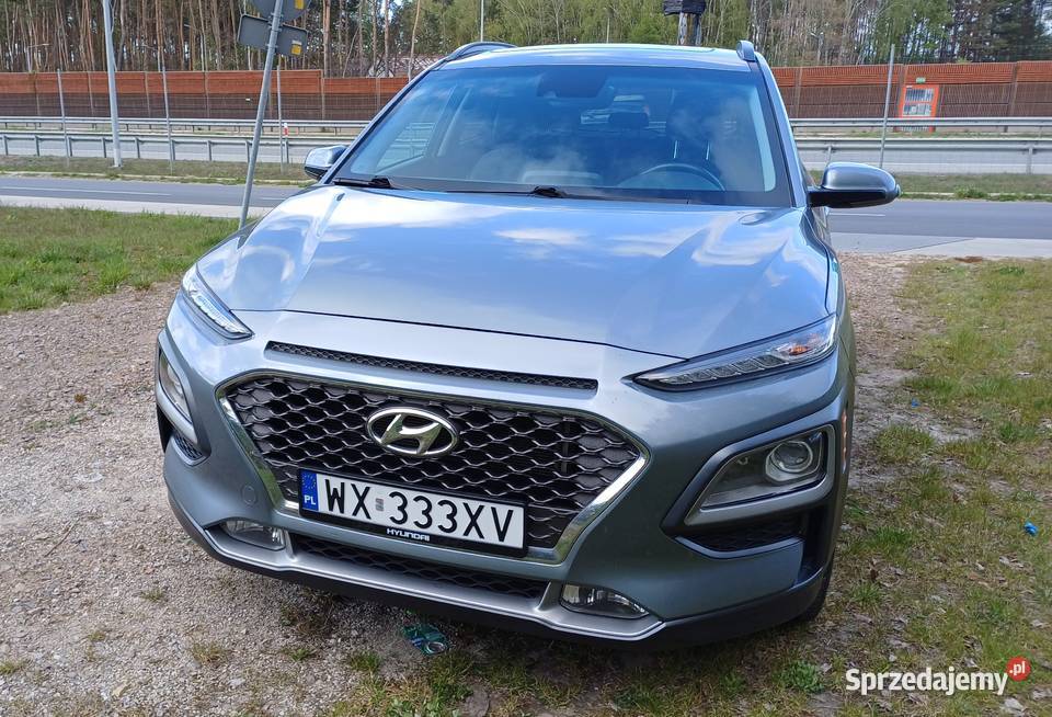 Hyundai Kona I 2019r 16 turbo benzyna 177 4x4 światła LED