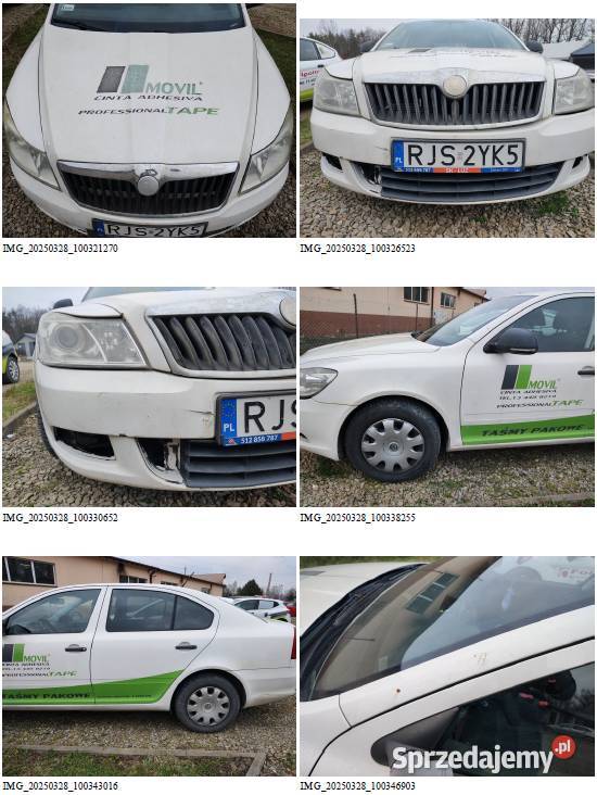 Zarządca sprzeda Skoda Octavia 2010 konkurs diesel Jasło
