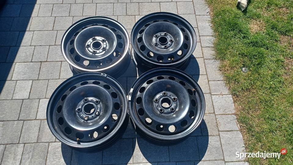 Oryginalne felgi stalowe VW AG 16 komplet 4 nowe