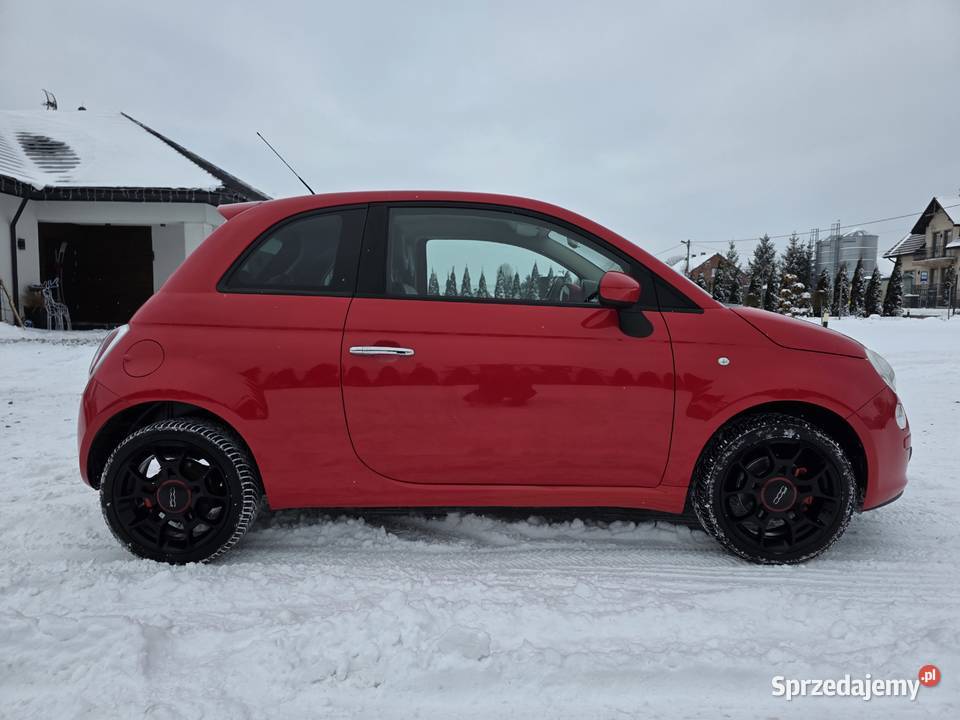 Fiat 50014 16V100Rosso CorsaRATYGWARANCJA elektryczne lusterka małopolskie