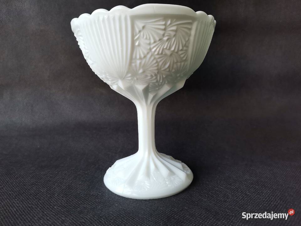 Stara biała cukierniczka cukiernica Wachlarze Katowice sprzedam