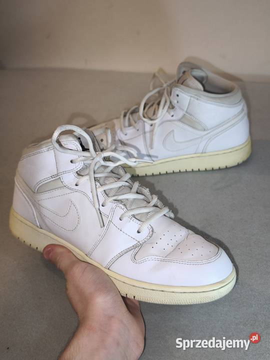 Białe sneakersy Nike mazowieckie Legionowo