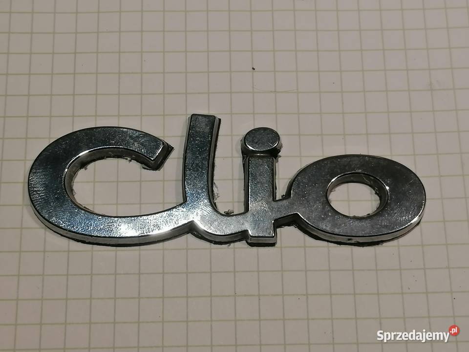 logo emblemat napis literowy Renault Clio 2 łódzkie sprzedam