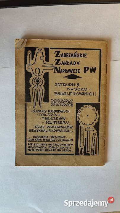 Unikalny program meczu piłkarskiego Górnik podkarpackie Krosno sprzedam