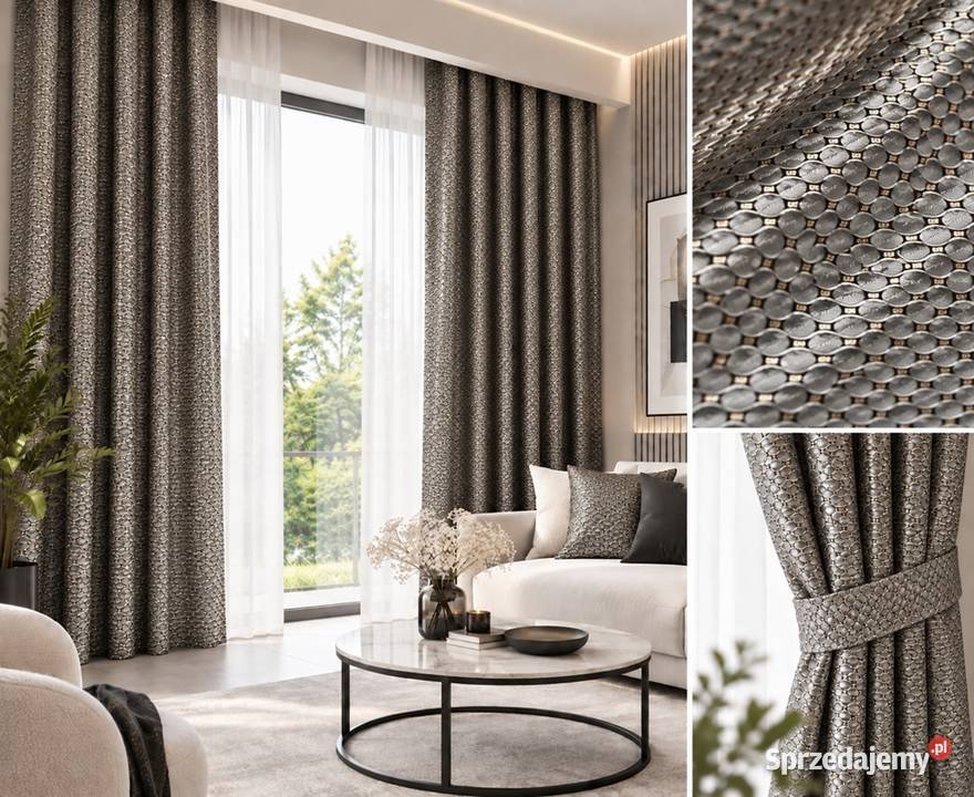 Tkanina żakardowa na zasłony Design 003 ze Zasłony małopolskie Kraków