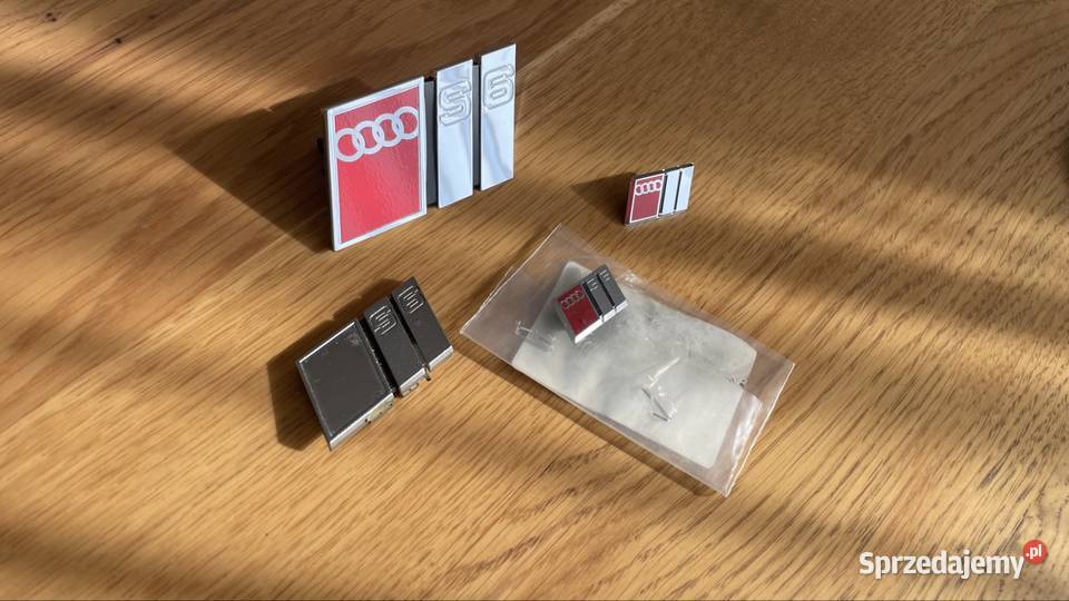 Audi A6 S6 Znaczki Emblemat Emblematy Oryginał Kraków