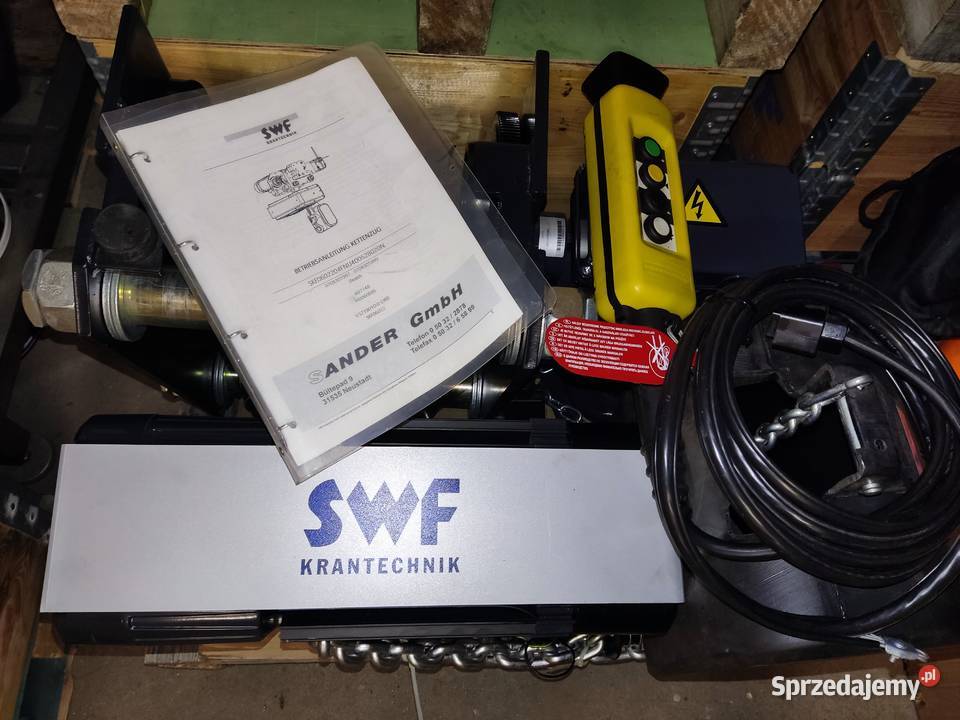 Nowy wciągnik łańcuchowy SWF Krantechnik 5000 z