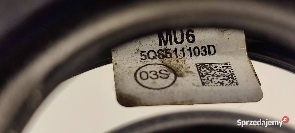 VW TAYRON SPRĘZYNA TYLNA TYŁ 5QS511103D