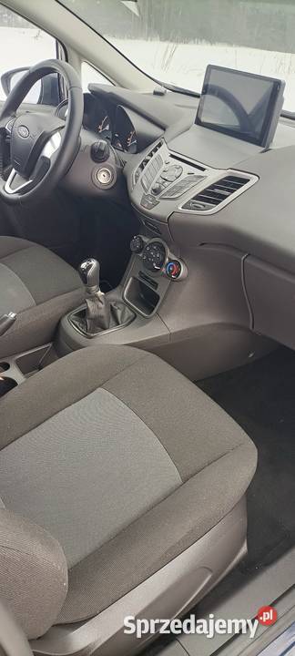 Ford Fiesta mk7 2016 granatowy Gdańsk