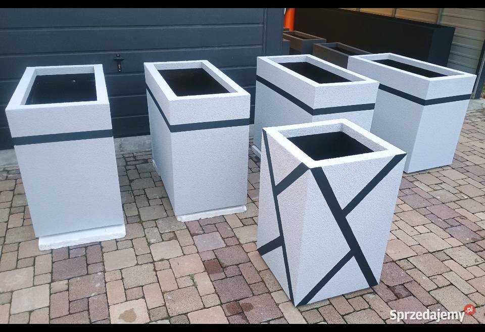 Lekkie doniczki na wymiar donica na kwiaty małopolskie Skawina