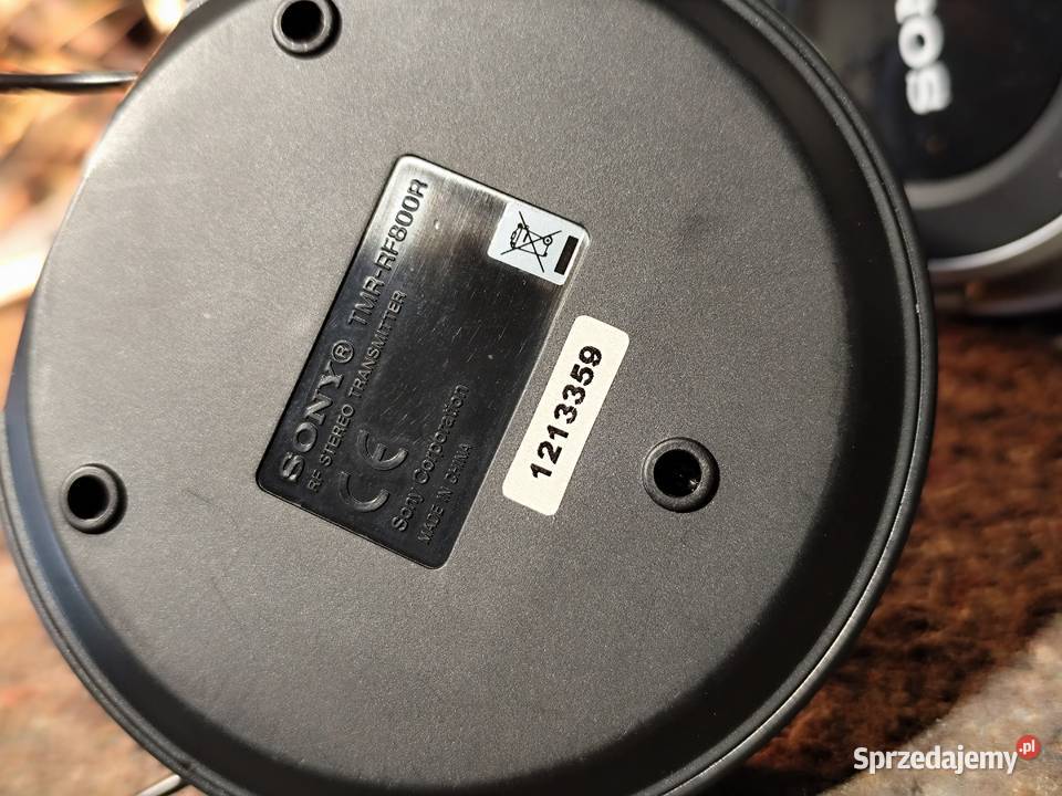 bezprzewodowe słuchawki Sony TMRRF800R sprzedam