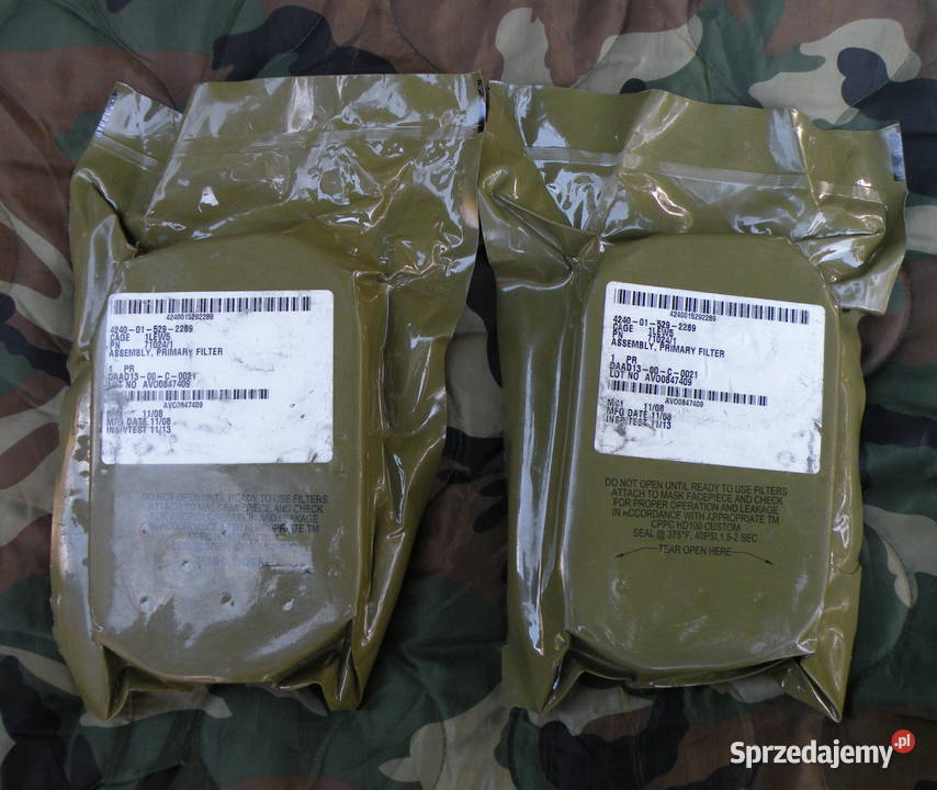 Filtr maski pgaz Us Army M50 Militaria Wrocław sprzedam