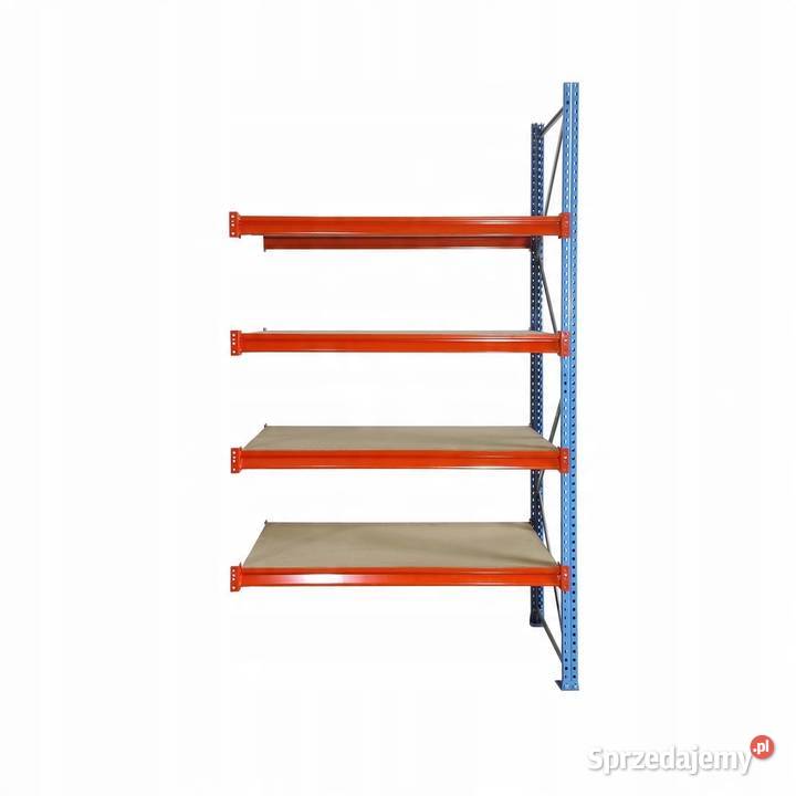 REGAŁ METALOWY MAGAZYNOWY WYTRZYMAŁY PÓŁKA Magazynowanie Malbork