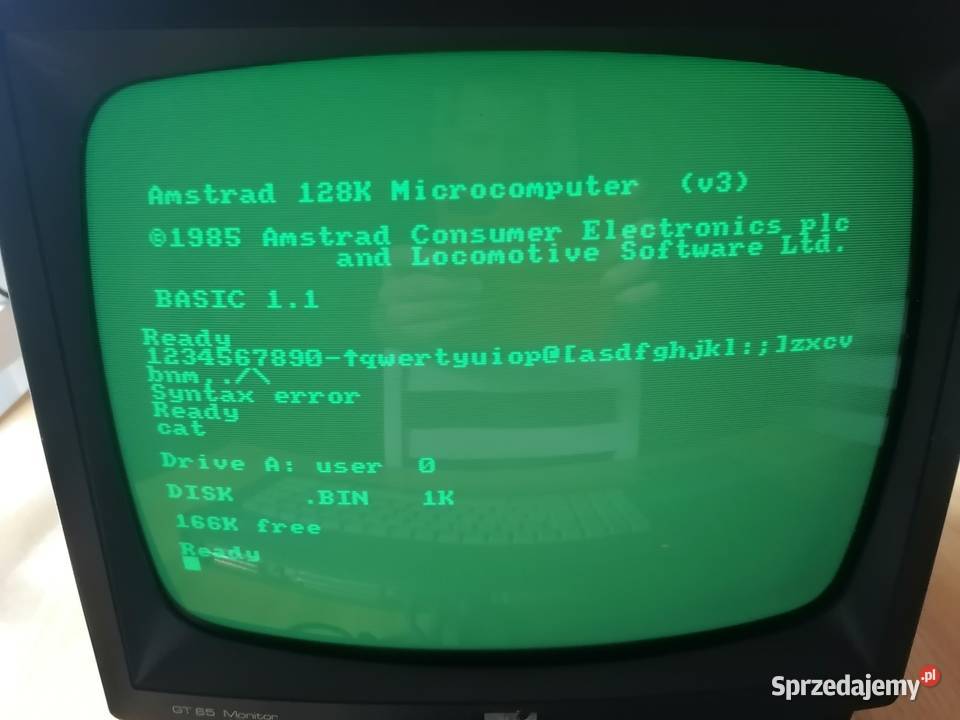 Sprzedam 2 x Amstrad CPC 6128 z unikatową Baranów
