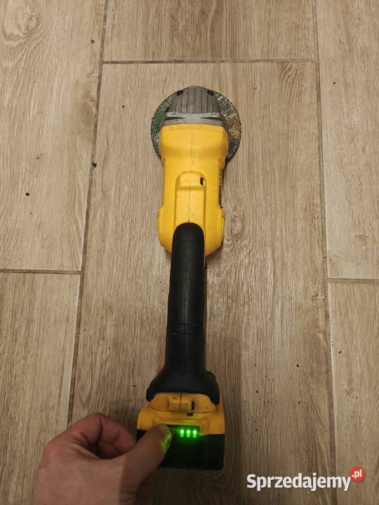 Szlifierka kątowa DeWalt 125mm 18v bateria kpl