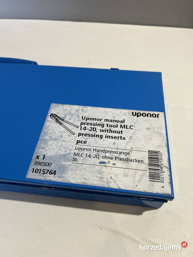 Praska ręczna uponor U 14 U16 U18 U20 prasa Pozostałe