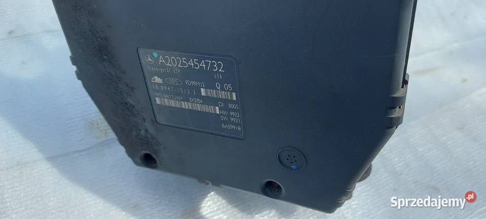 Pompa abs esp mercedes w202 a2025454732 Zbąszyń