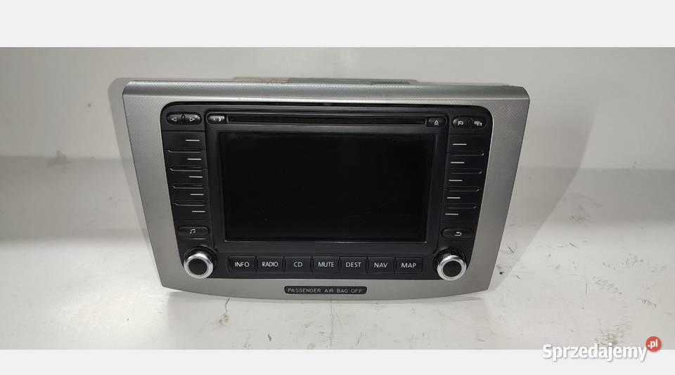 Oryginalne radio samochodowe VW Skoda nawigacja Brzeziny sprzedam