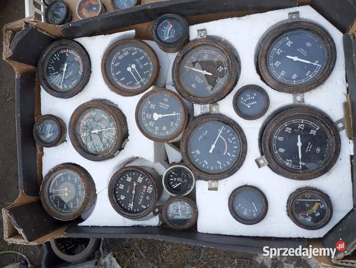 Wskaźniki zegary Prl warszawanysa ursus żuk dolnośląskie