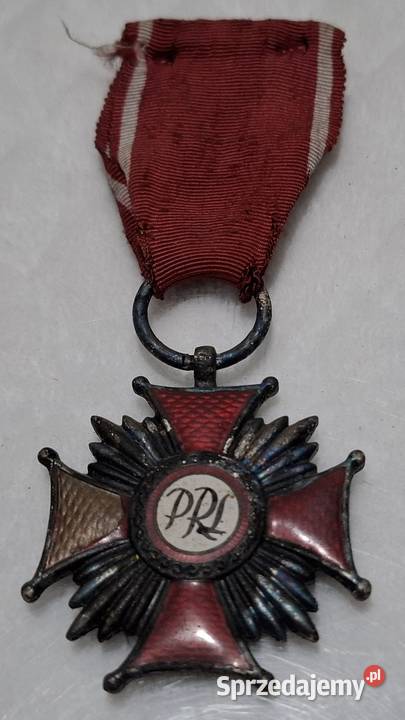Medal Krzyż zasługi PRL 445mm Kolekcje Czeladź