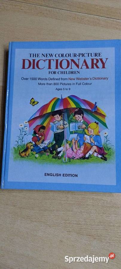Nowy obrazkowy kolorowy słownik dla dzieci .