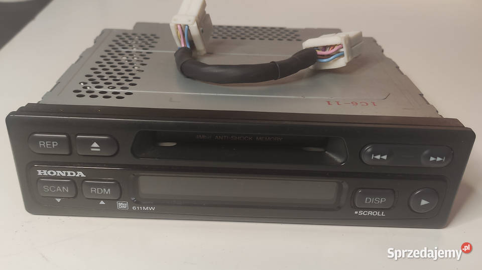 Radio Mini Disc Honda 611mw śląskie Mikołów sprzedam
